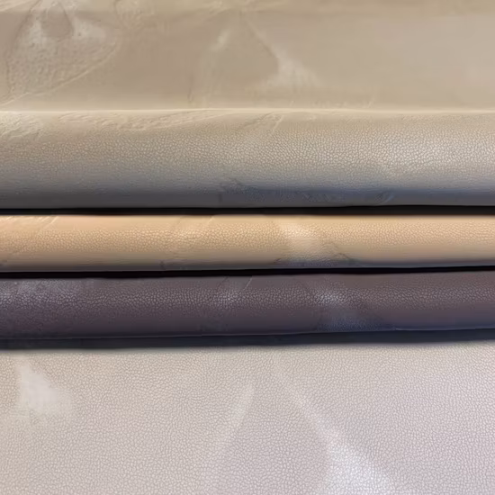 Geprägter wasserdichter Sofabezug aus Rexine-PVC-Kunstleder