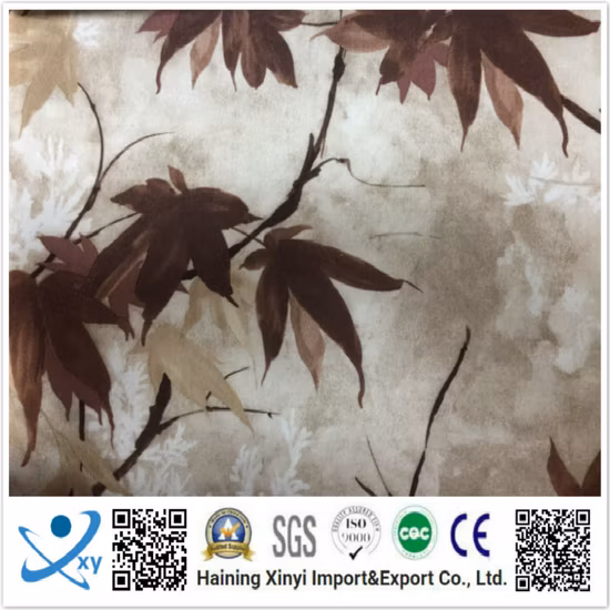 Neu eingetroffener, waschbarer 3-Pass-Verdunklungsvorhangstoff aus Jacquard