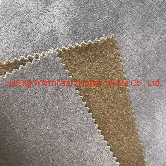 China Polyester Home Textile Bedruckter Fleece Samt Sofa Möbel Couch Polsterstoff Dekostoff (JX016.)